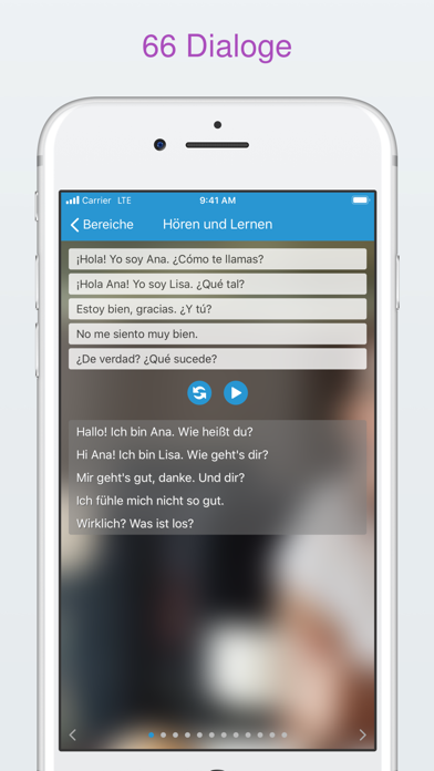 How to cancel & delete Dialoge Phrasen Wörter lernen - Spanische Sprache from iphone & ipad 3