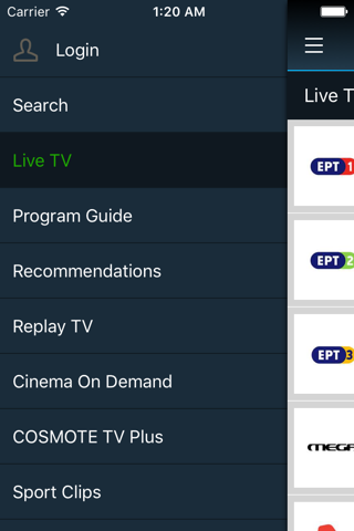 COSMOTE TV GO screenshot 3