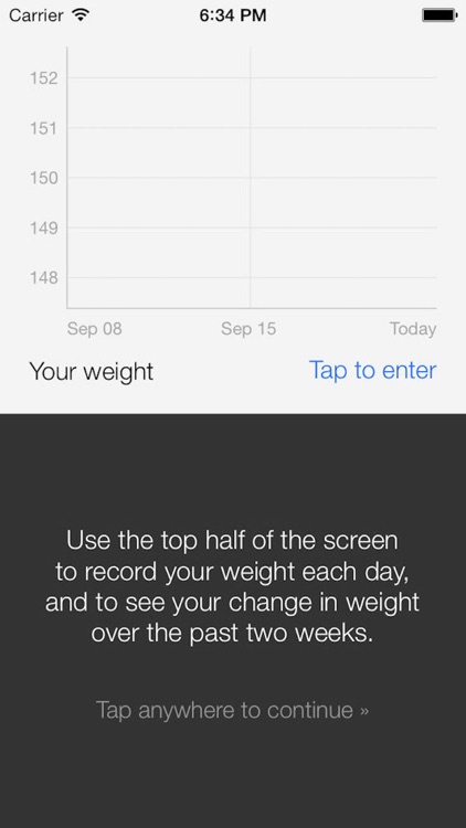 Lightweight: a calorie tracker