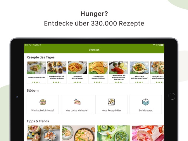 Chefkoch Rezepte Kochbuch Im App Store