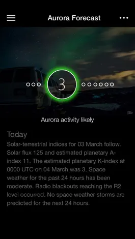 Game screenshot Space Weather App apk