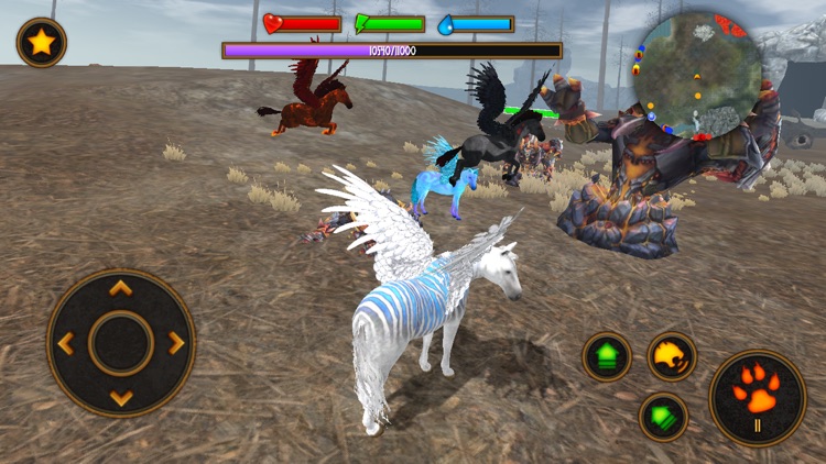 Clan of Pegasus - Flying Horse screenshot-3