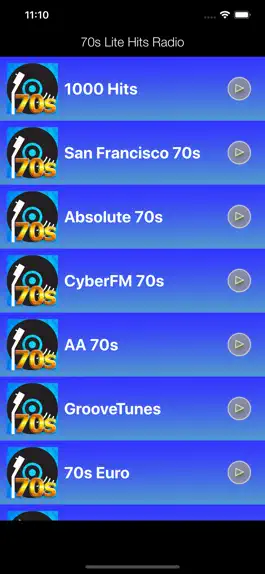 Game screenshot 70s Lite Hits mod apk