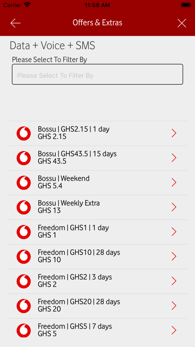 My Vodafone (Ghana) screenshot 4