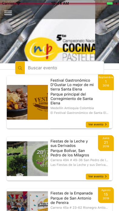 How to cancel & delete Red de Eventos Gastronomicos from iphone & ipad 2