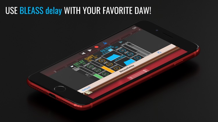 BLEASS delay AUv3 Audio Plugin