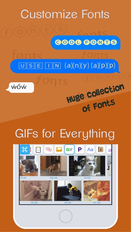 ReBoard Keyboard: Fonts+Themes