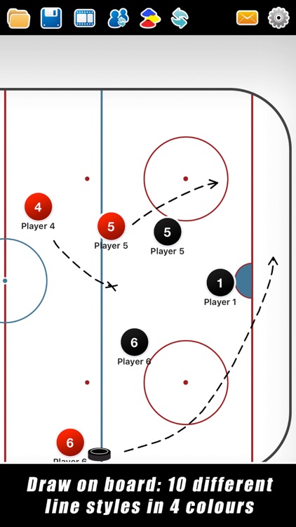 Coach Tactic Board: Hockey