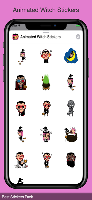 Animated Witch Stickers(圖2)-速報App