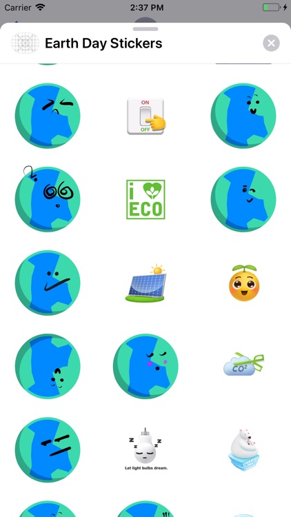 Earth Day Sticker screenshot-3