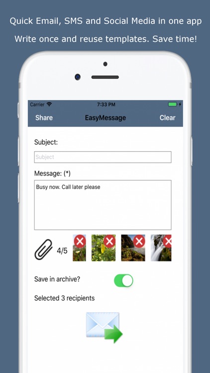Easy Message - Group Bulk SMS screenshot-0