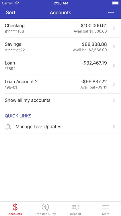 Universal Bank Mobile Banking