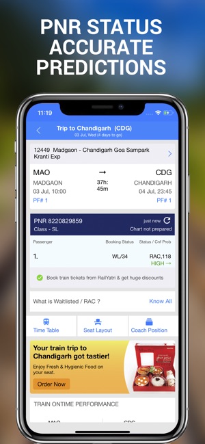 Train & PNR Status : RailYatri(圖2)-速報App