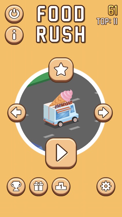 Food Rush - Truck on the road