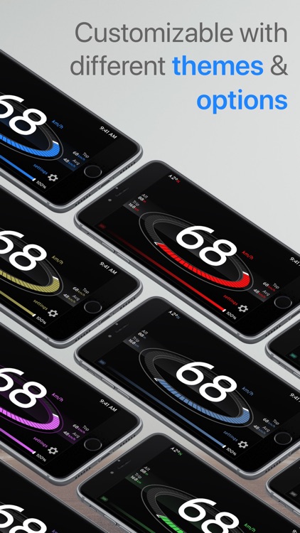 Speedometer One Speed Tracker+