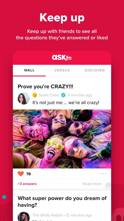 ASKfm: Ask Anonymous Questions screenshot-3