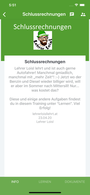 Lehrer Loisl lehrt mit Lörning(圖2)-速報App