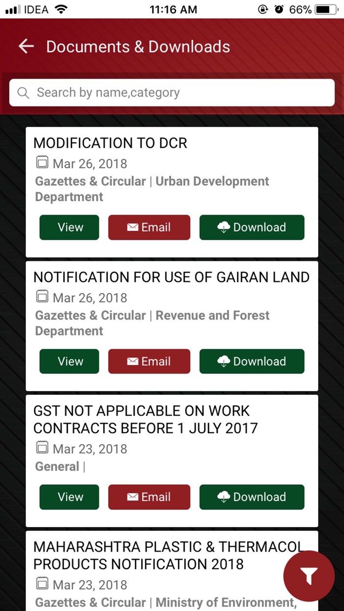 CREDAI Maharashtra App