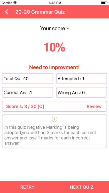 English Grammar App screenshot-4