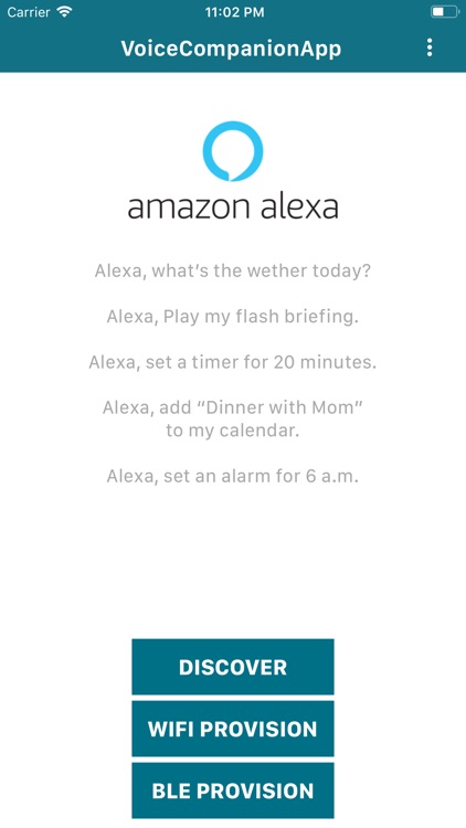 NXP Voice Companion App