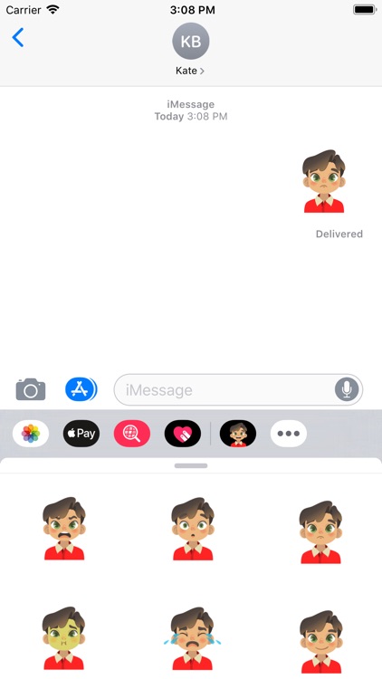 Baby Boy Pretty Sticker