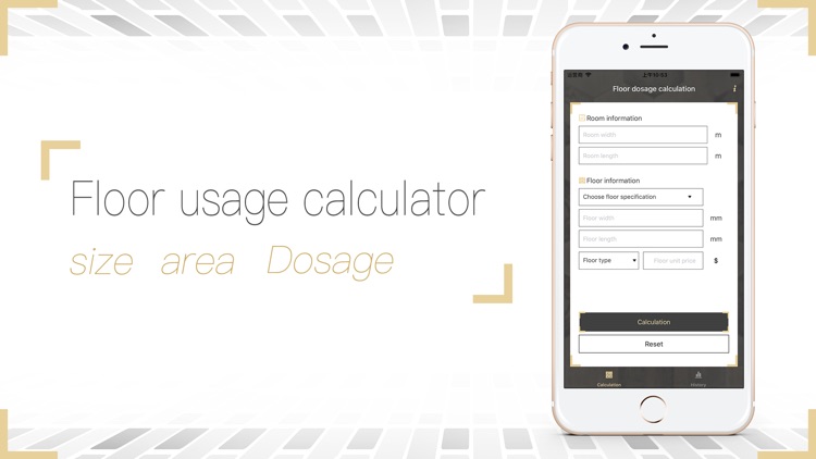 Floor dosage calculation