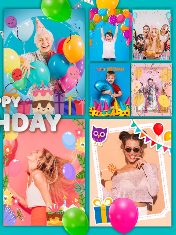 Birthday Photo Frames Collage App Price Drops