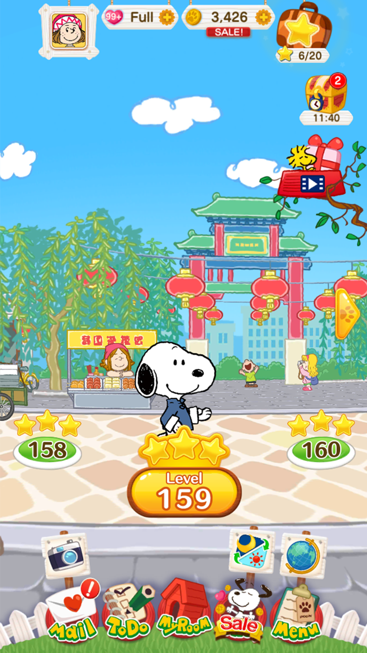 SNOOPY Puzzle Journey Hack screenshot 4 - iOS game interface