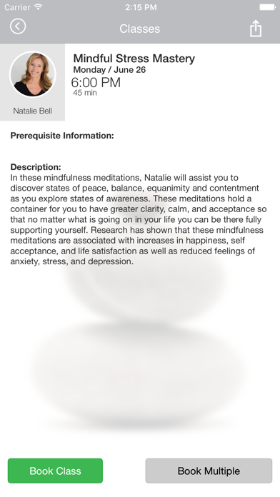 Unplug Meditation Booking screenshot 4