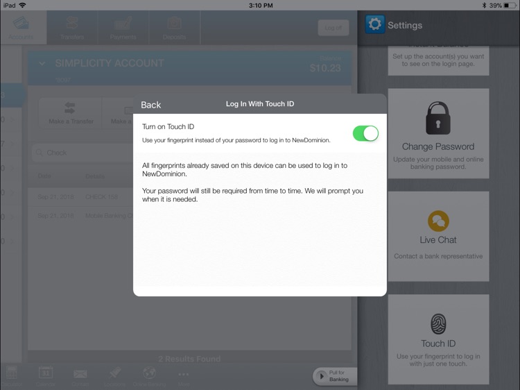 NewDominion Bank for the iPad screenshot-6