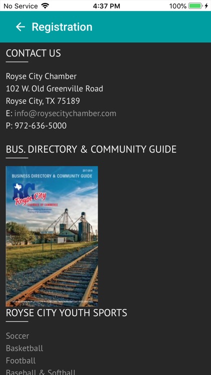 Royse City Chamber of Commerce screenshot-4