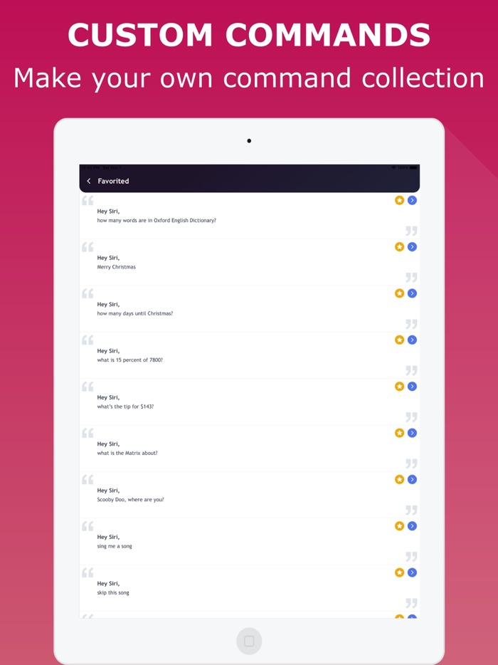 App for Siri for iPhone