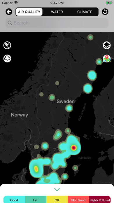 Air Quality Real-time Heat map screenshot 4