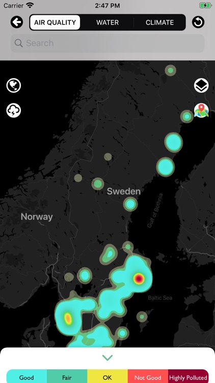 Air Quality Real-time Heat map screenshot-3