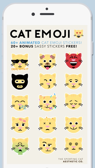 Cat Emoji Animated screenshot 2