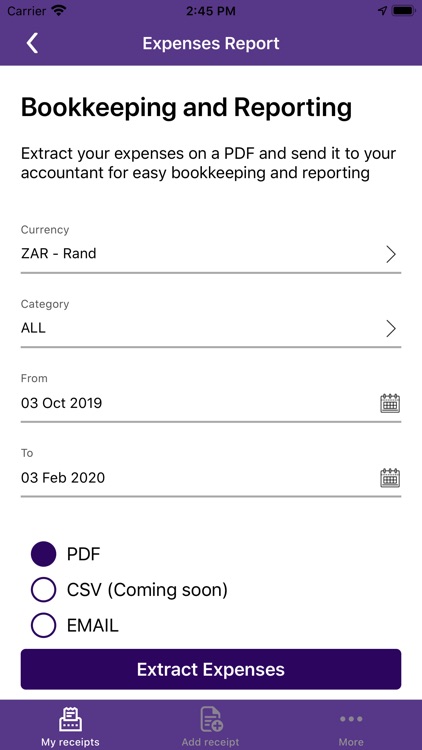 Receipt Bin: Expenses Tracker screenshot-6
