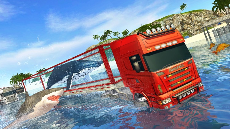 Aquatic Animal Delivery Truck screenshot-3