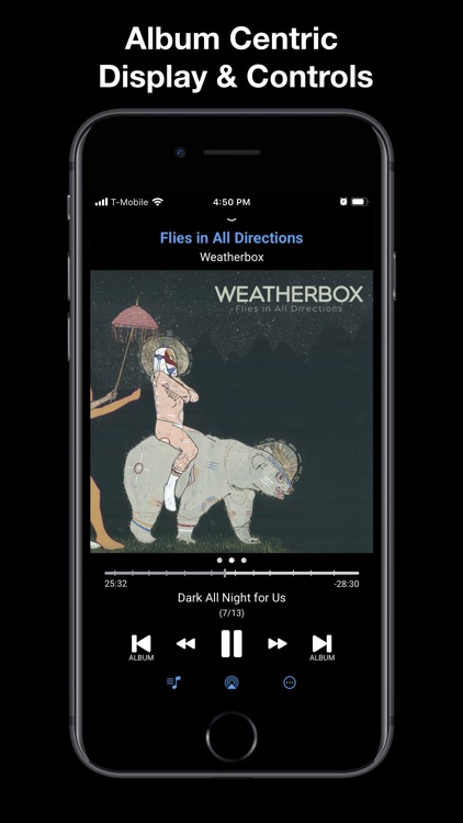 Albums - album focused player