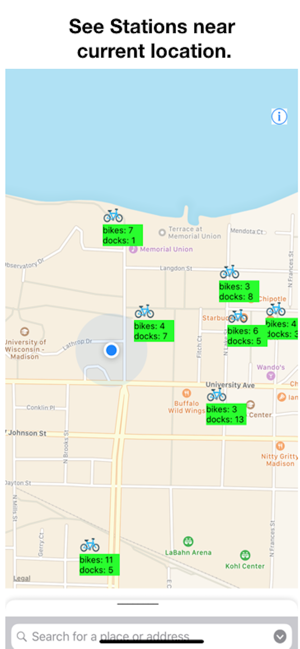 Bike Stations Madison(圖1)-速報App