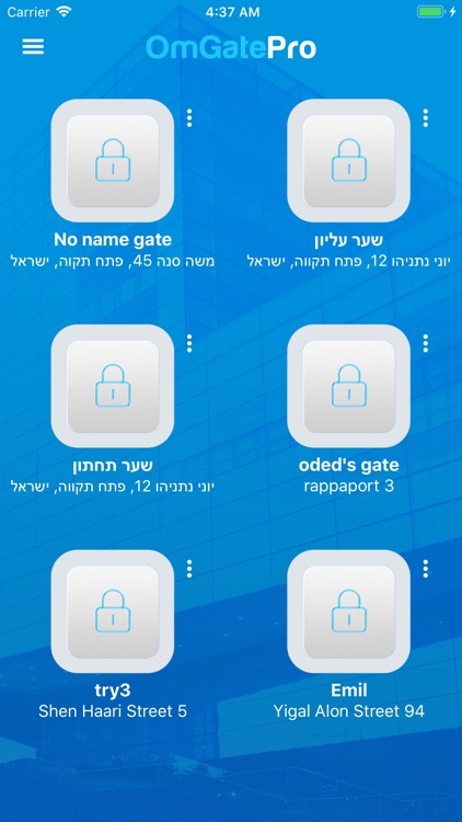 Omgate-Open Gate with App
