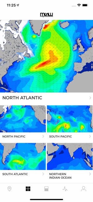 Magicseaweed Atlantic Pressure Charts