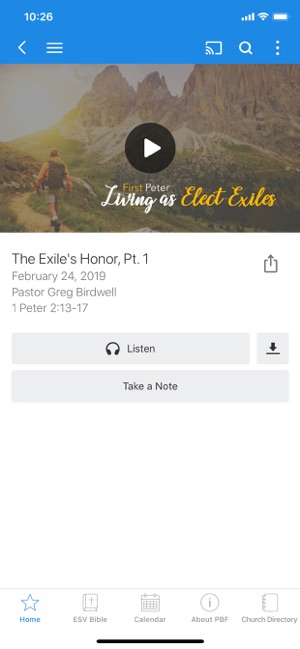 Providence Bible Fellowship(圖3)-速報App