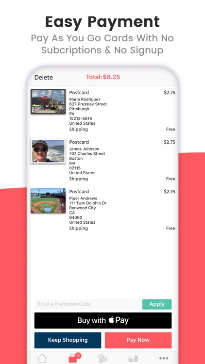 Postsnap: The Postcard App screenshot-4