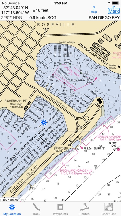 i Sail GPS : NOAA USA Charts screenshot-4