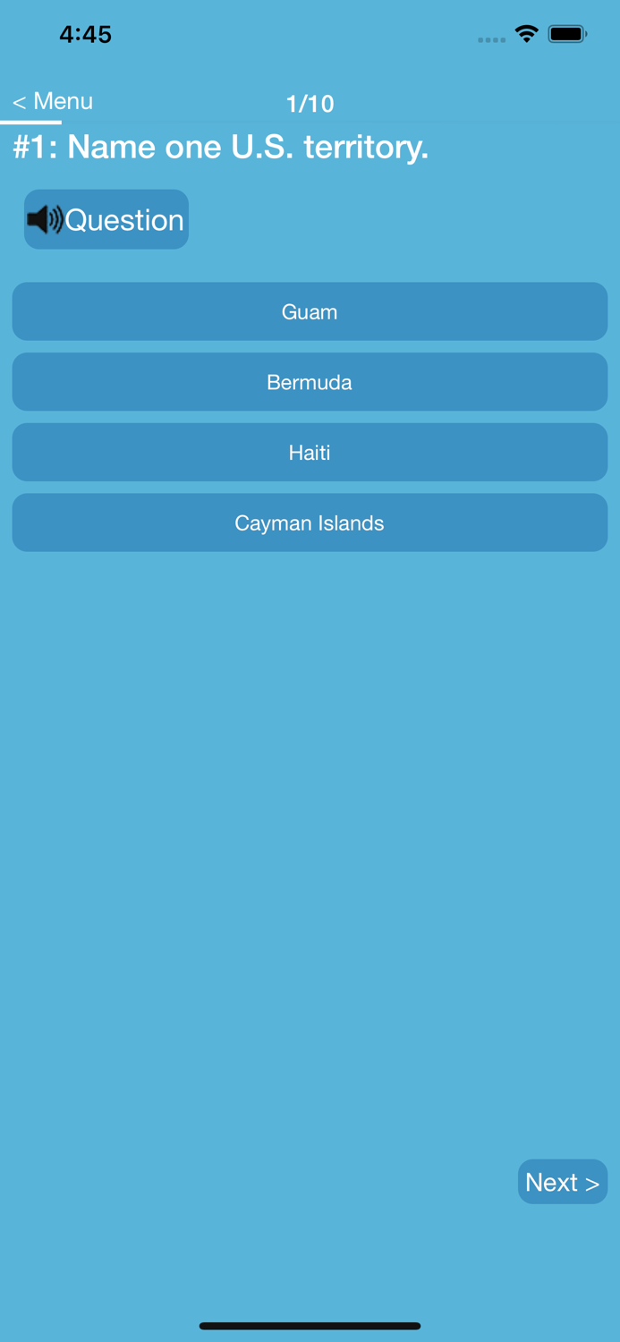US Citizenship Test - PRO