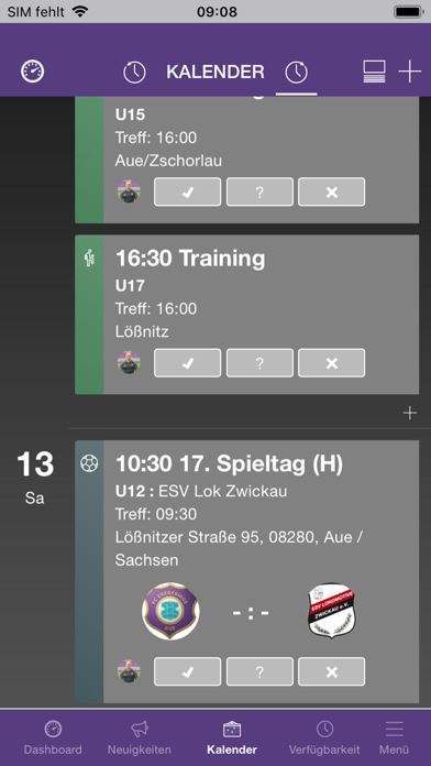 FC Erzgebirge Aue - Club App screenshot 4