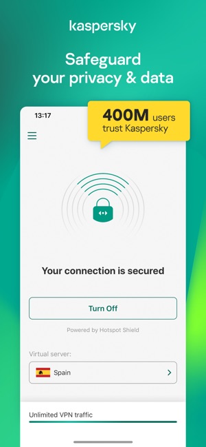 Secure VPN & Proxy – Kaspersky