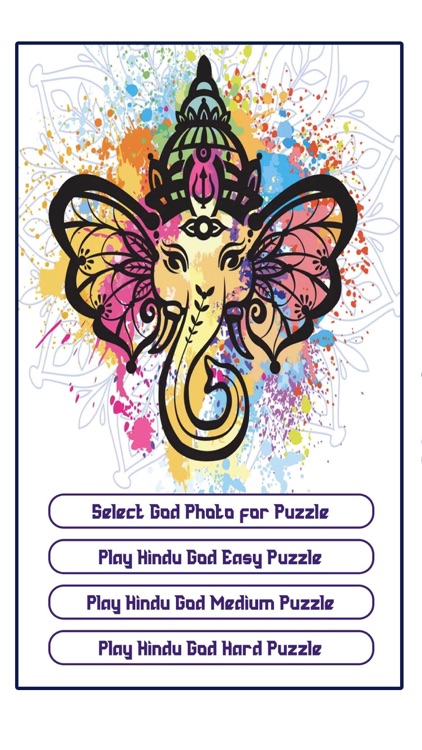 Hindu God Puzzle