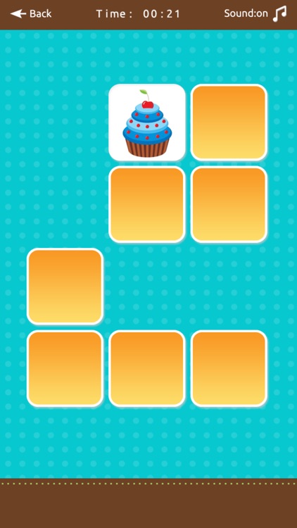 Cupcakes Memory Match Game screenshot-7