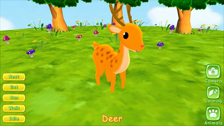 Animal Coloring 3D screenshot-0